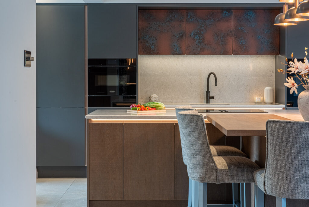 Modern Stori Collection kitchen with elegant design features.