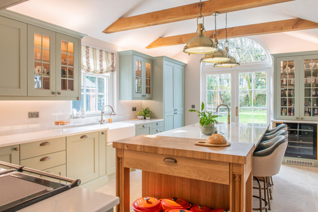 Modern kitchen with natural light from Kitchencraf Essex Kitchen Designers
